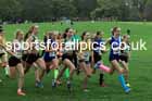 Girls Under-15s relay, 2025 Northern Cross Country Relays, Graves Park, Sheffield. Photo: David T. Hewitson/Sports for All Pics